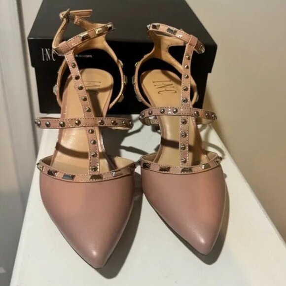 NWT INC Women’s Blush Carma Pink Pumps Size 7.5 - Picture 2 of 5